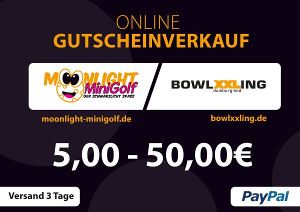 Gutschein Bowling