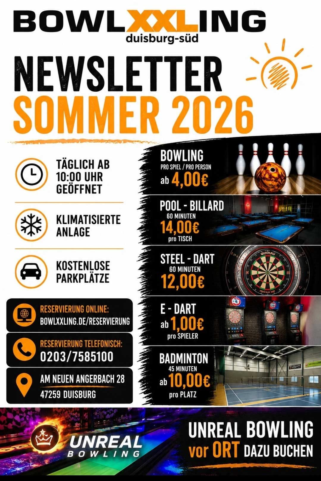 BowlXXLing Newsletter